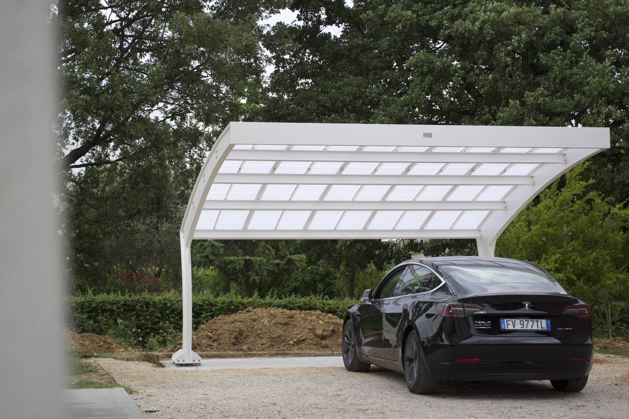 Abris de voiture en polycarbonate
